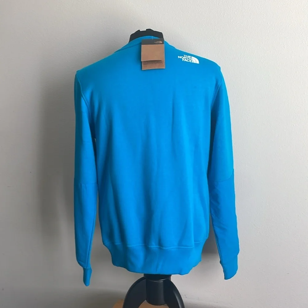 The North Face Blue Crewneck Vibrant Style Size Small